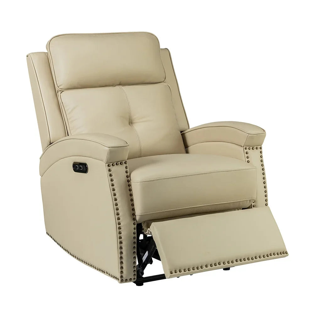 Edmondo Contemporary Power Recliner With a USB port