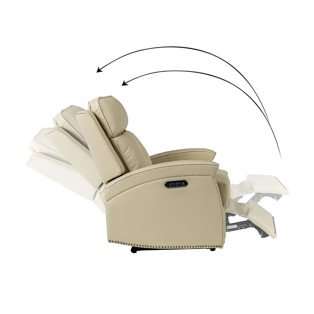 Edmondo Contemporary Power Recliner With a USB port