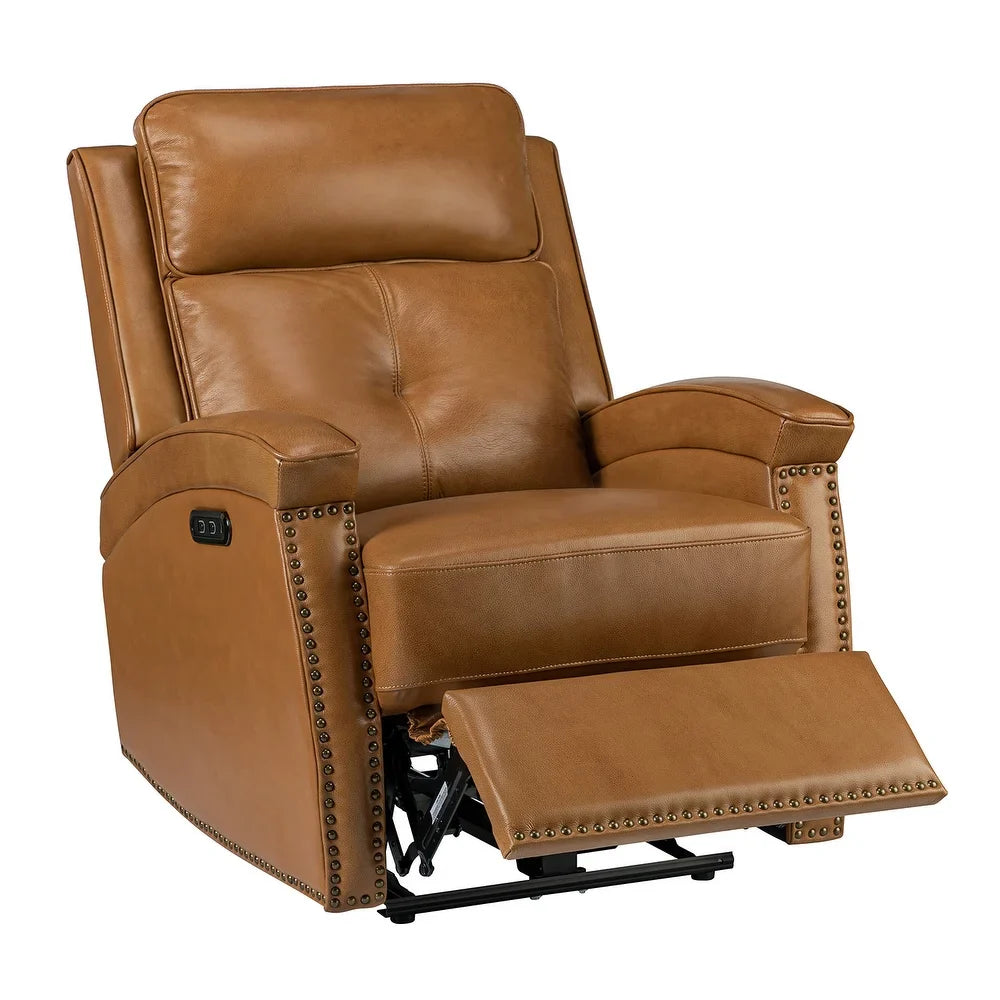 Edmondo Contemporary Power Recliner With a USB port
