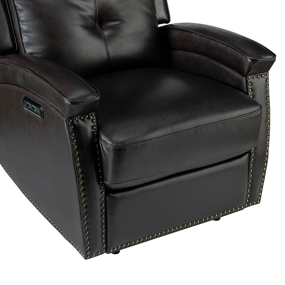 Edmondo Contemporary Power Recliner With a USB port