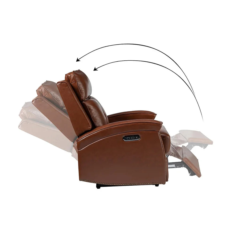 Edmondo Contemporary Power Recliner With a USB port