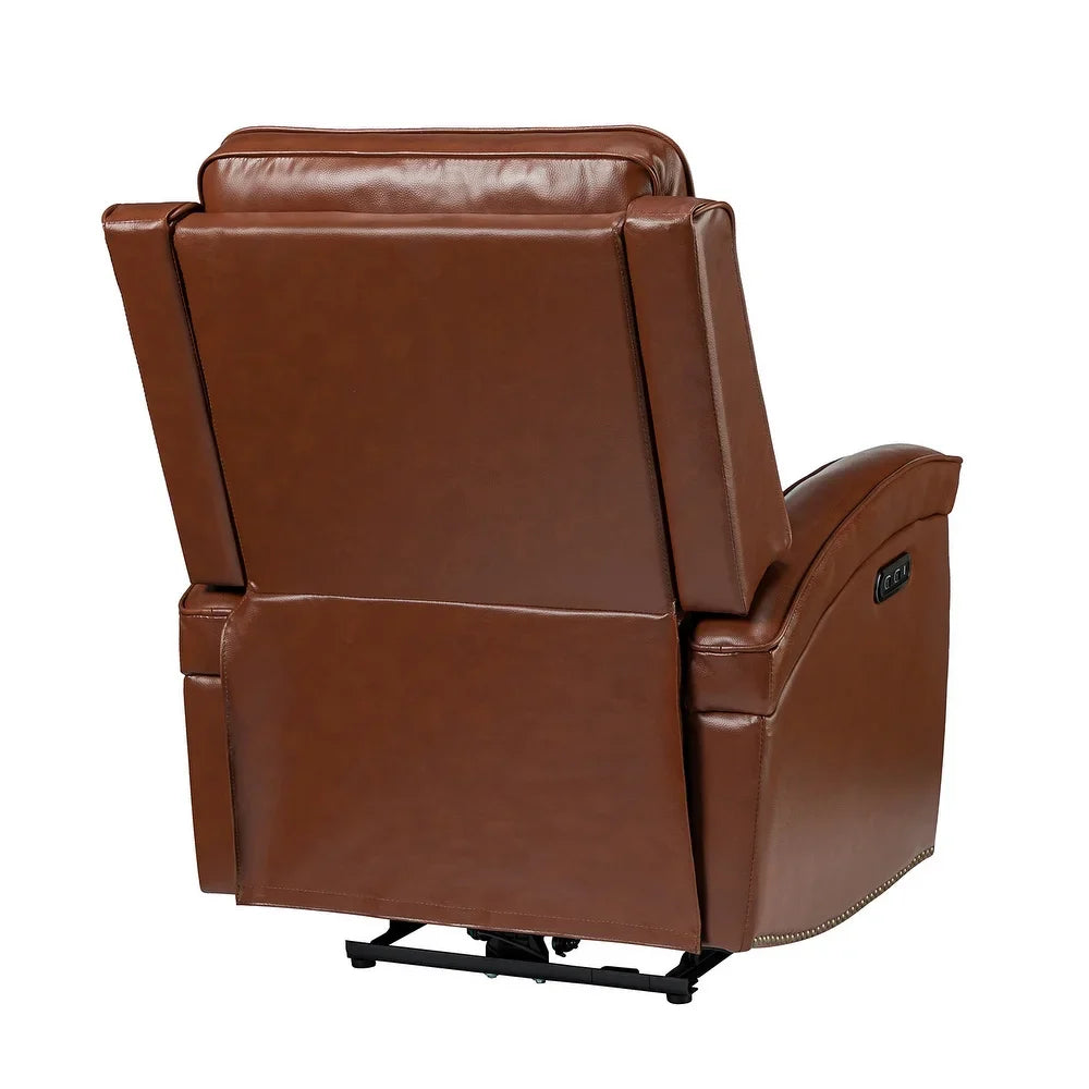 Edmondo Contemporary Power Recliner With a USB port