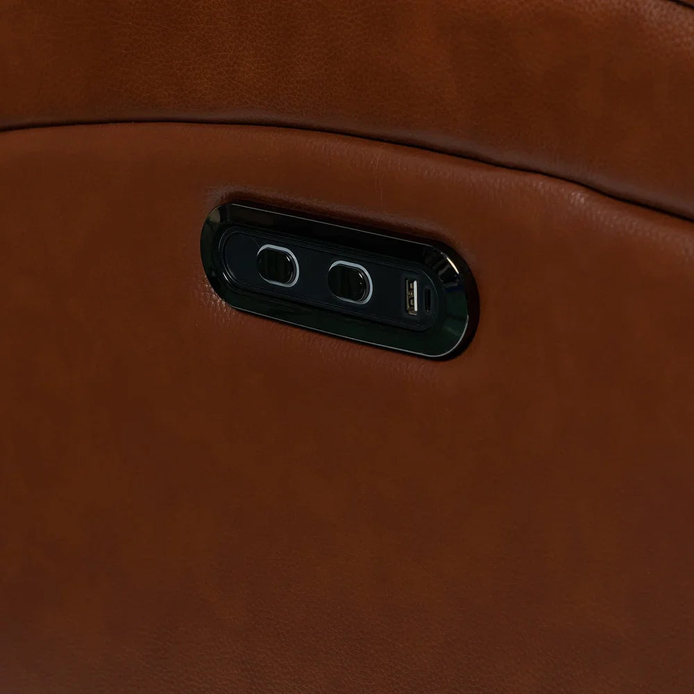 Edmondo Contemporary Power Recliner With a USB port