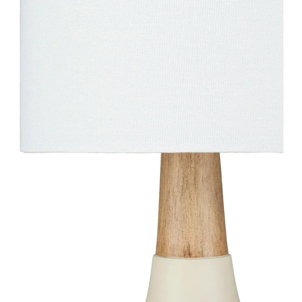 Hadrian Ivory Modern Table Lamp