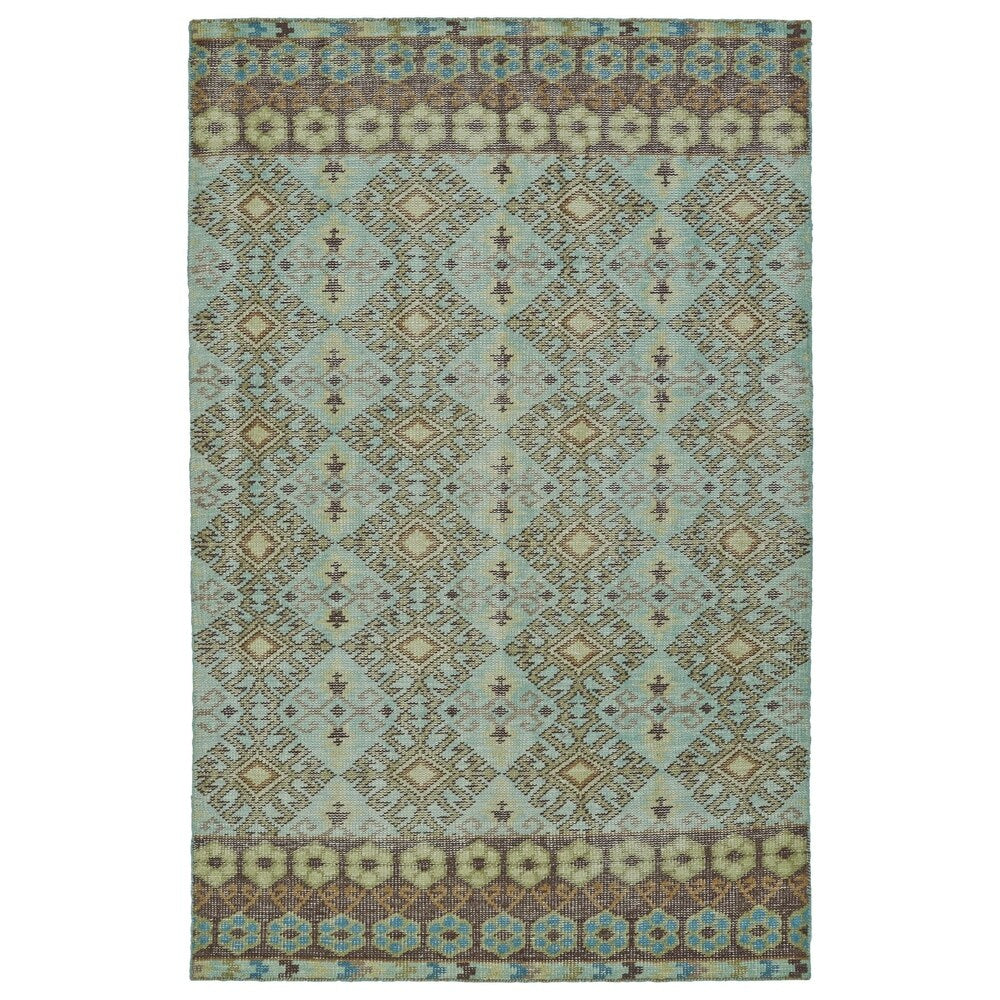 Relic Collection Orange Soft Area Rug