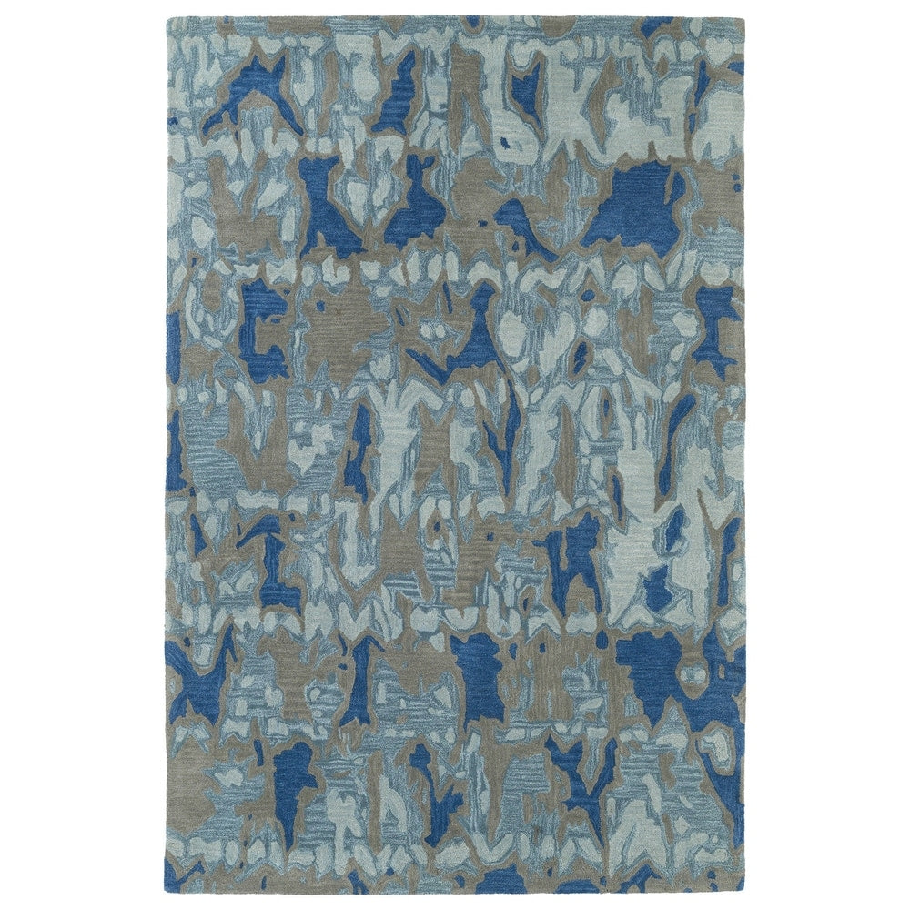 PASTICHE COLLECTION Blue Soft Area Rug