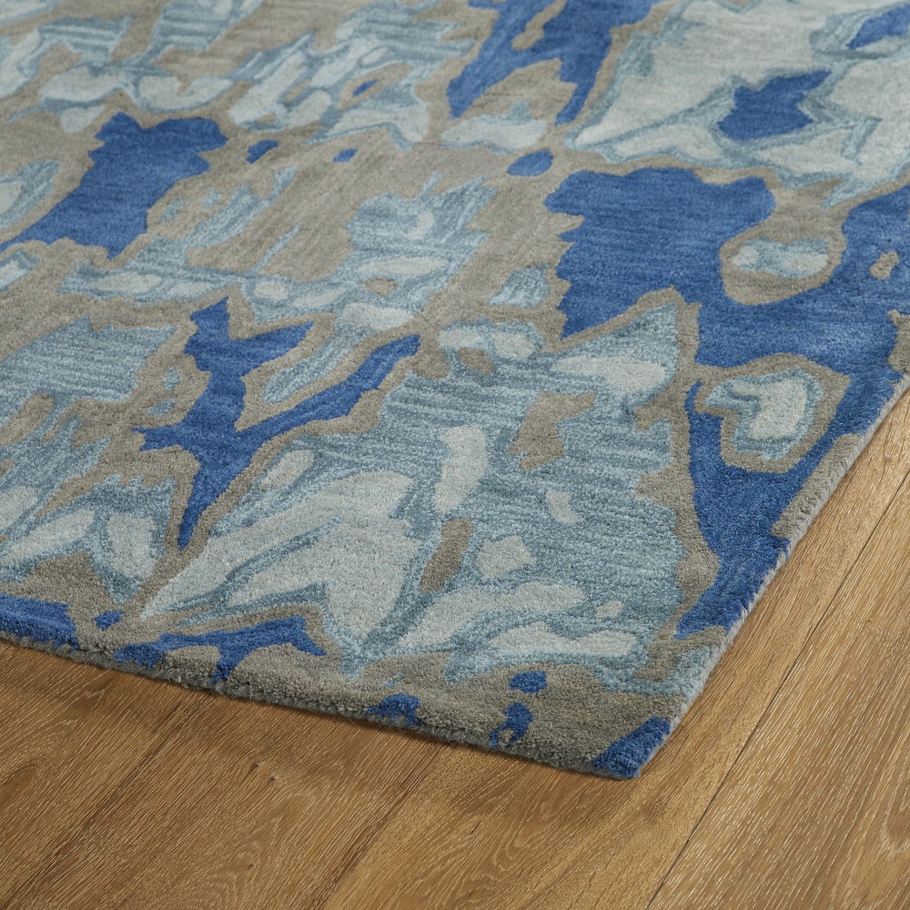 PASTICHE COLLECTION Blue Soft Area Rug