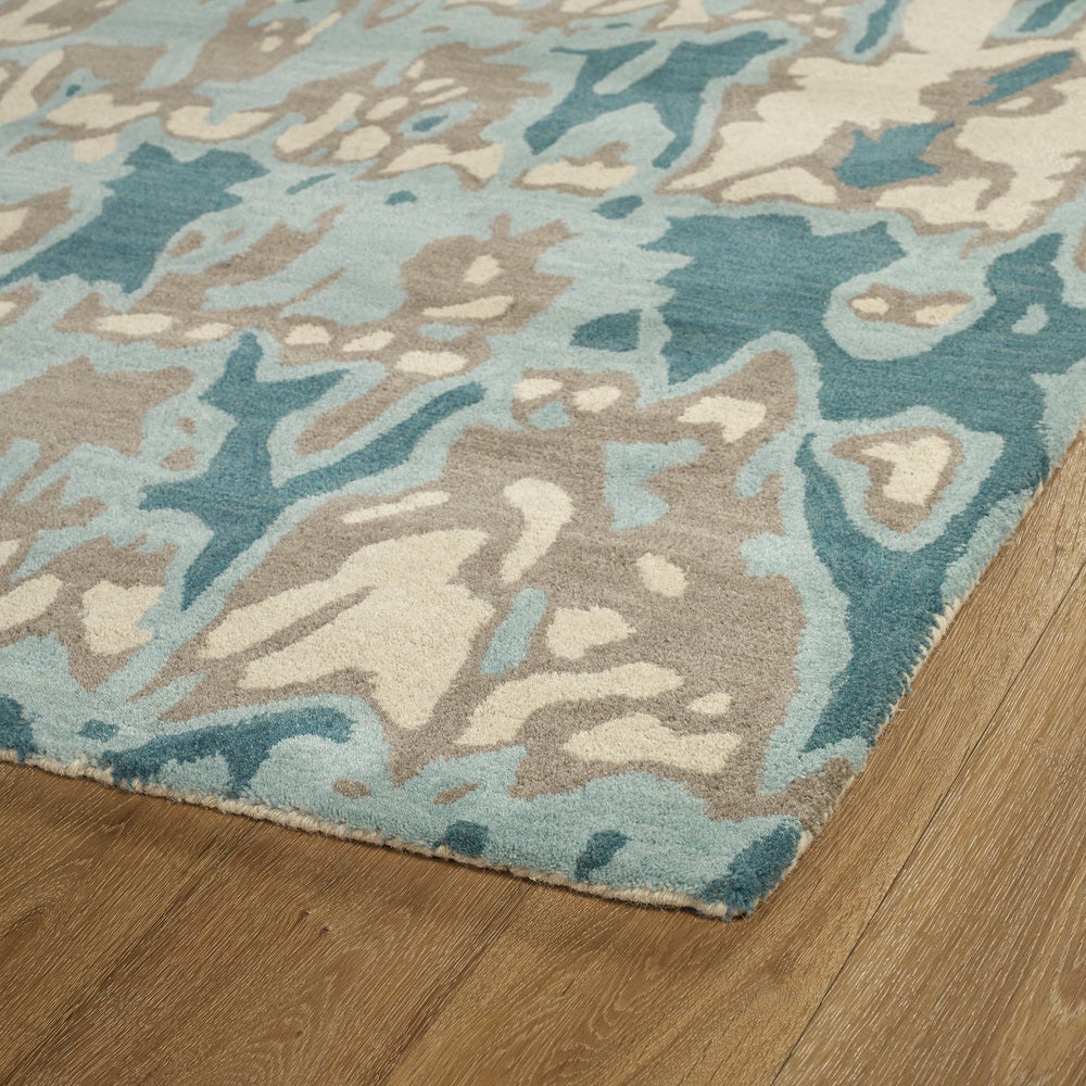 PASTICHE COLLECTION Blue Soft Area Rug