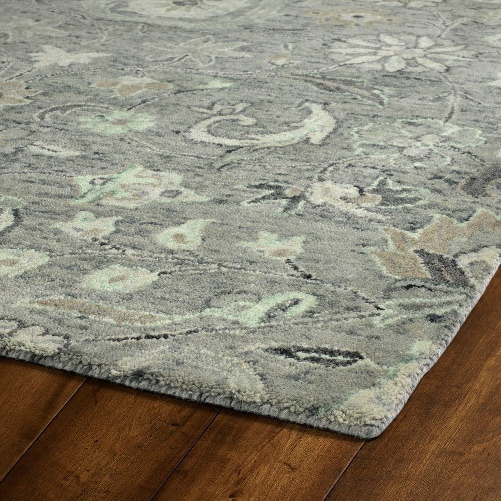 Hand Tufted Wool Traditional Area Rug