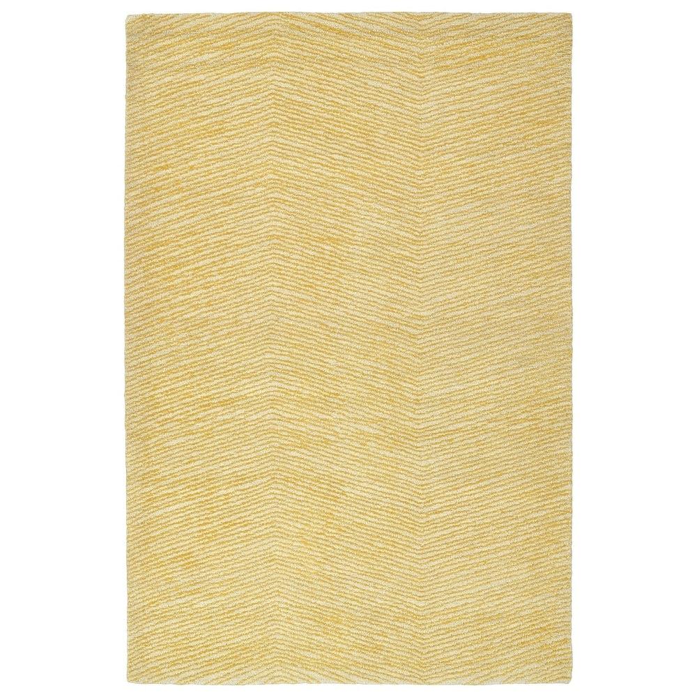 TEXTURA COLLECTION Gold Soft Area Rug