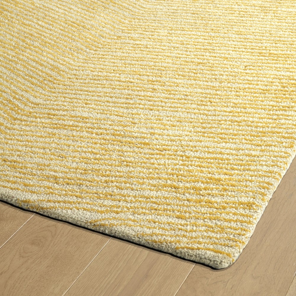 TEXTURA COLLECTION Gold Soft Area Rug