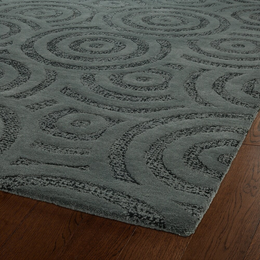 STESSO COLLECTION charcoal Soft Area Rug