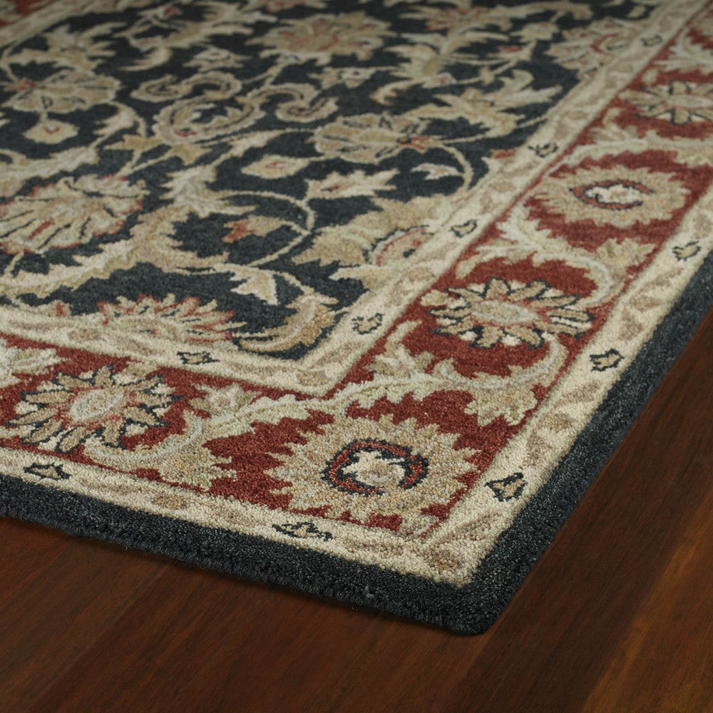 SOLOMON COLLECTION Graphite Soft Area Rug