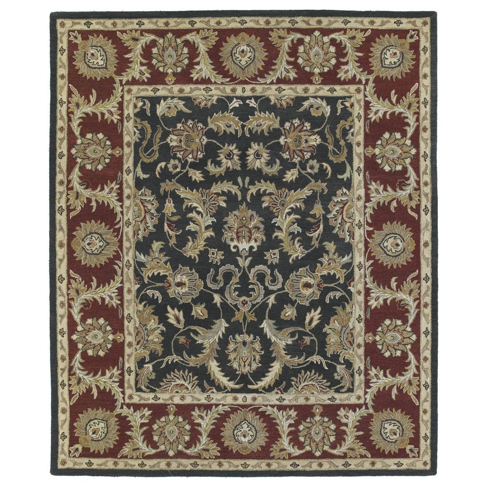 SOLOMON COLLECTION Graphite Soft Area Rug