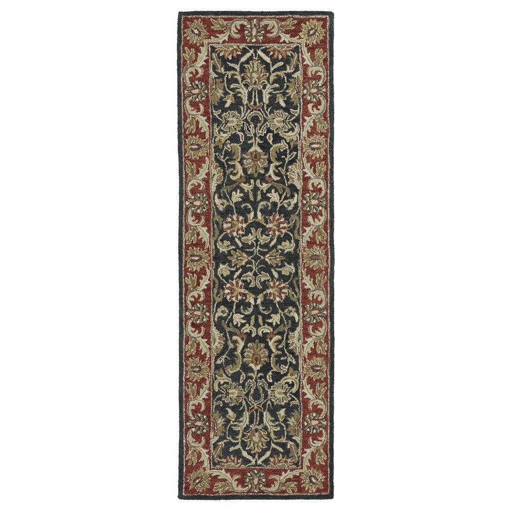 SOLOMON COLLECTION Graphite Soft Area Rug