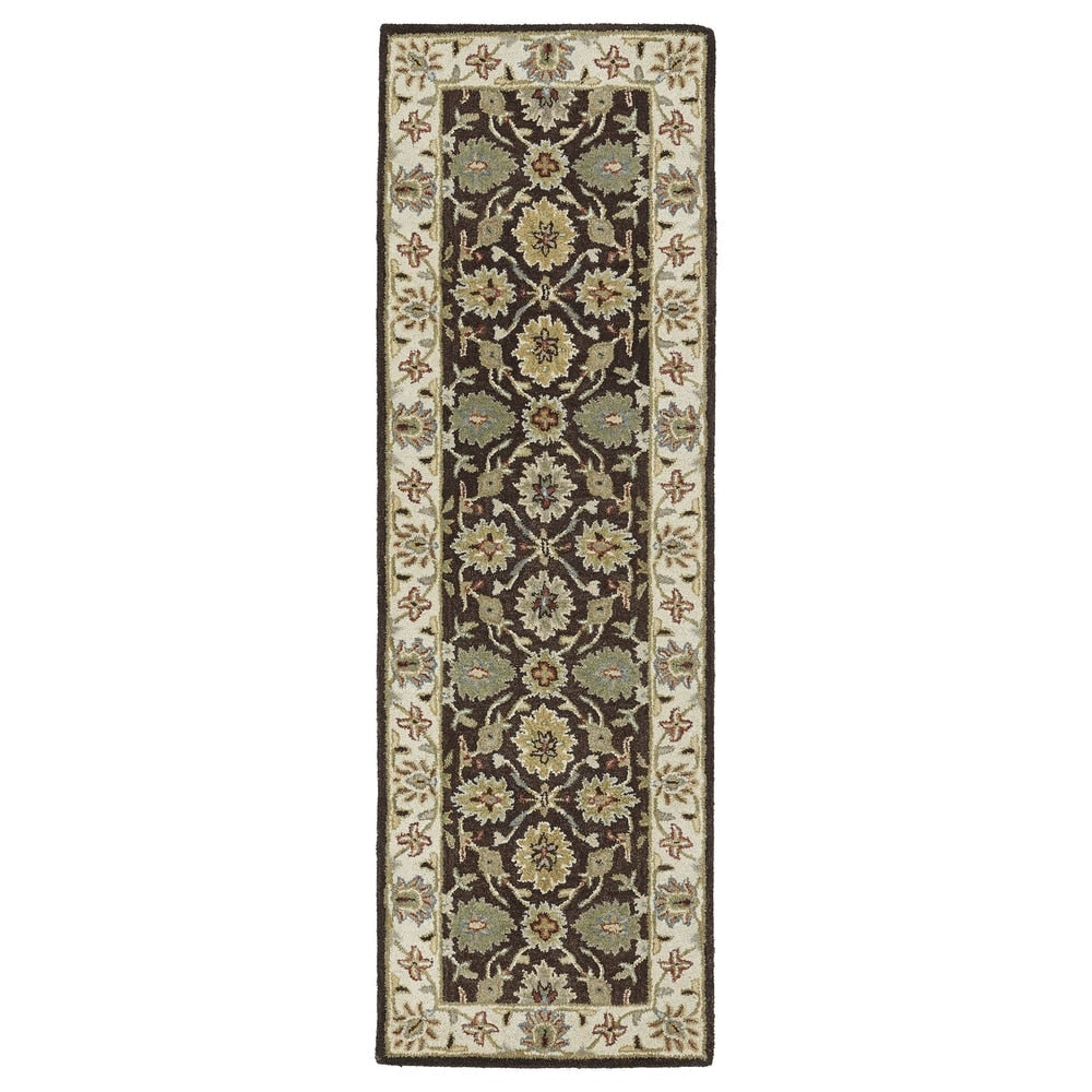 Solomon Collection Brown Soft Area Rug