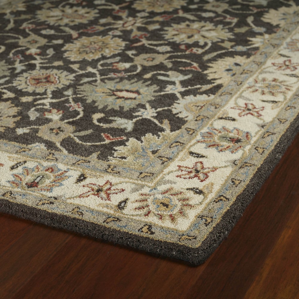 Solomon Collection Brown Soft Area Rug