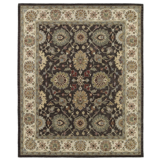 Solomon Collection Brown Soft Area Rug