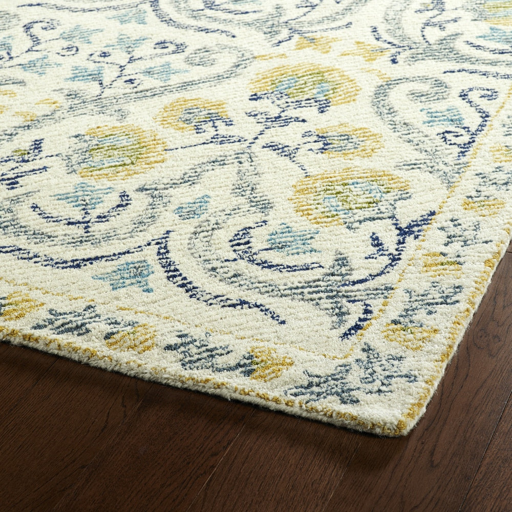 MONTAGE COLLECTION Ivory Soft Area Rug