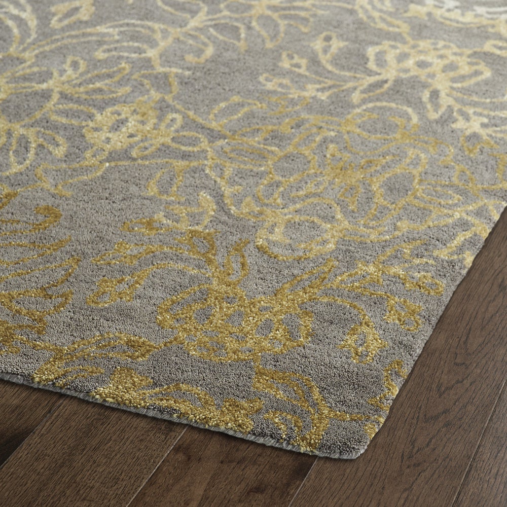 DIVINE COLLECTION Brown Area Rug