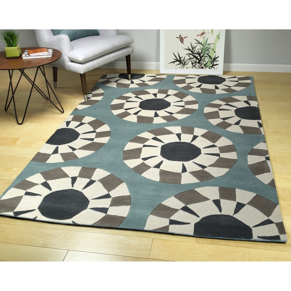 Origami Collection Soft Area  Rug