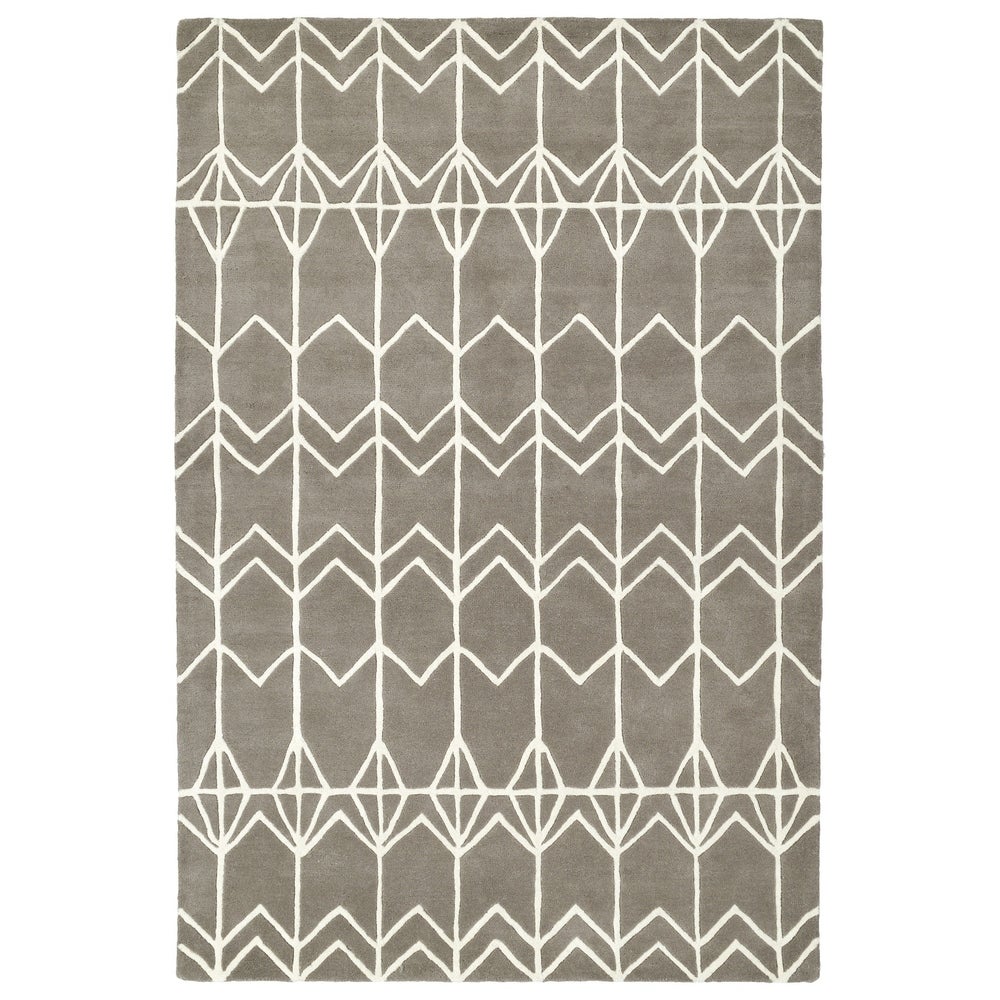 ORIGAMI COLLECTION Grey Soft Area Rug
