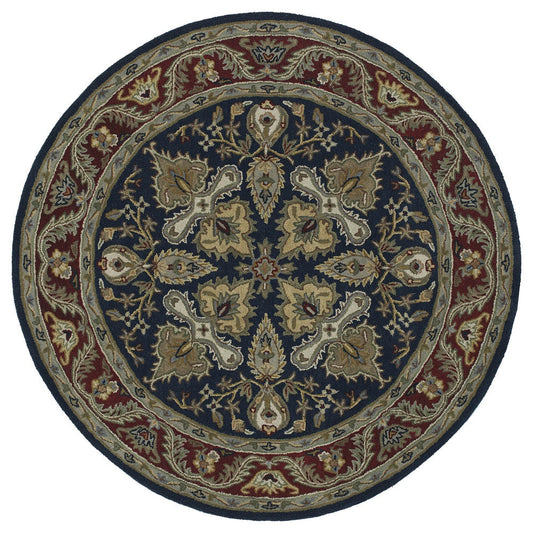 Tara Collection Navy Soft Area Rug