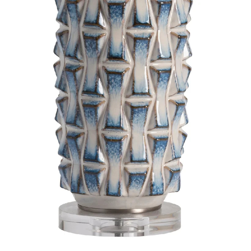 Hayes 31" Ceramic Table Lamp - 31"H x 17"Rnd