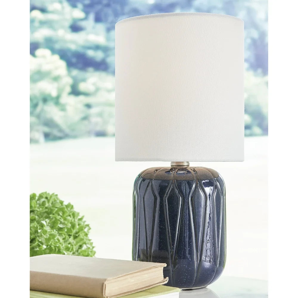 Hengrove Ceramic Table Lamp - 7"W x 7"D x 15"H