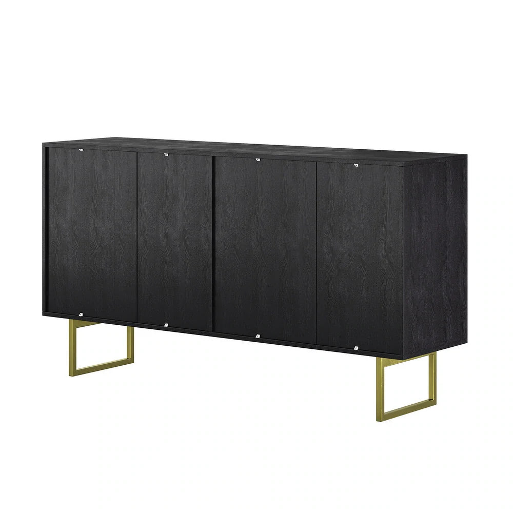 Herman Modern Multifunctional Sideboard with 2 Shelves