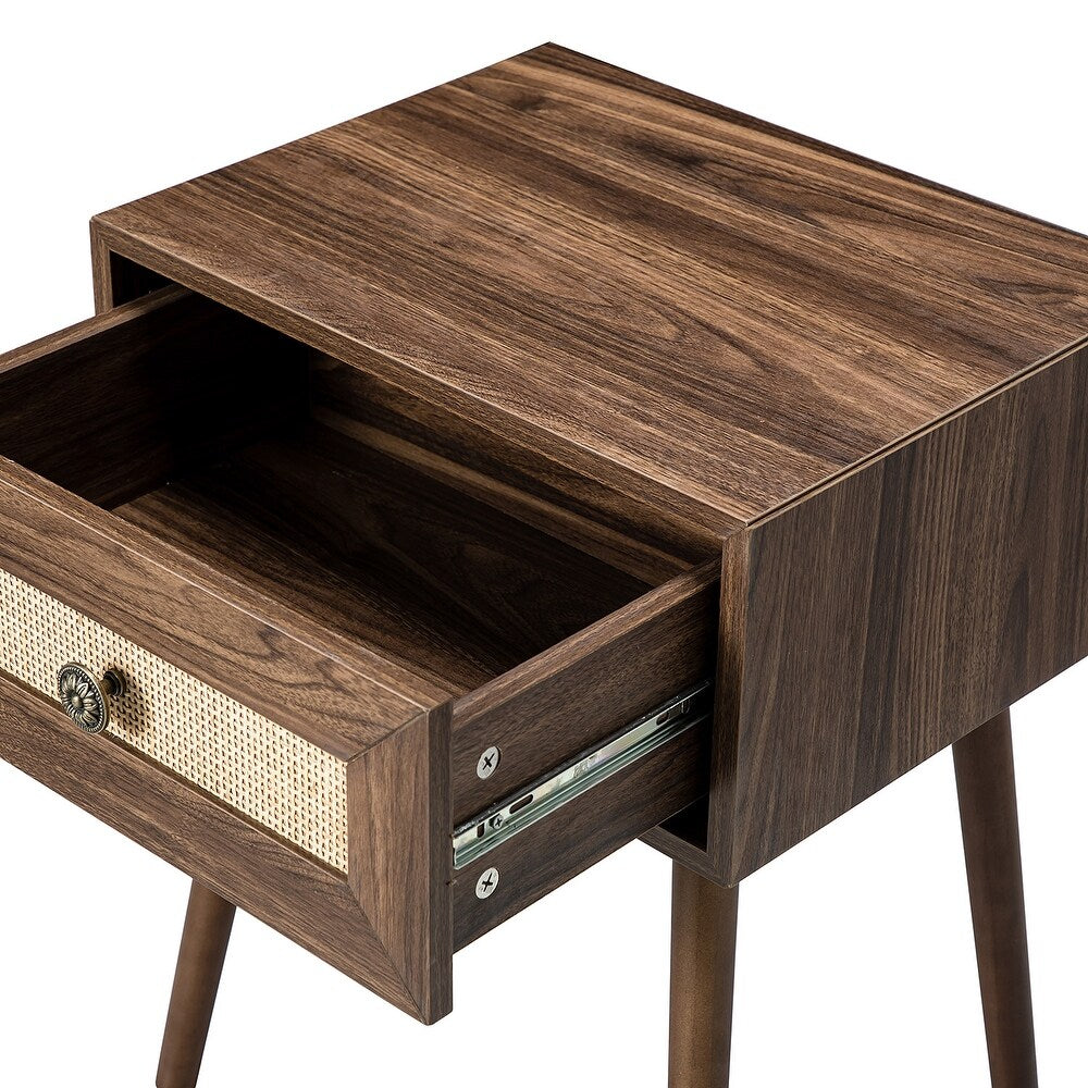 Heuneberg 1-Drawer End table with Storage