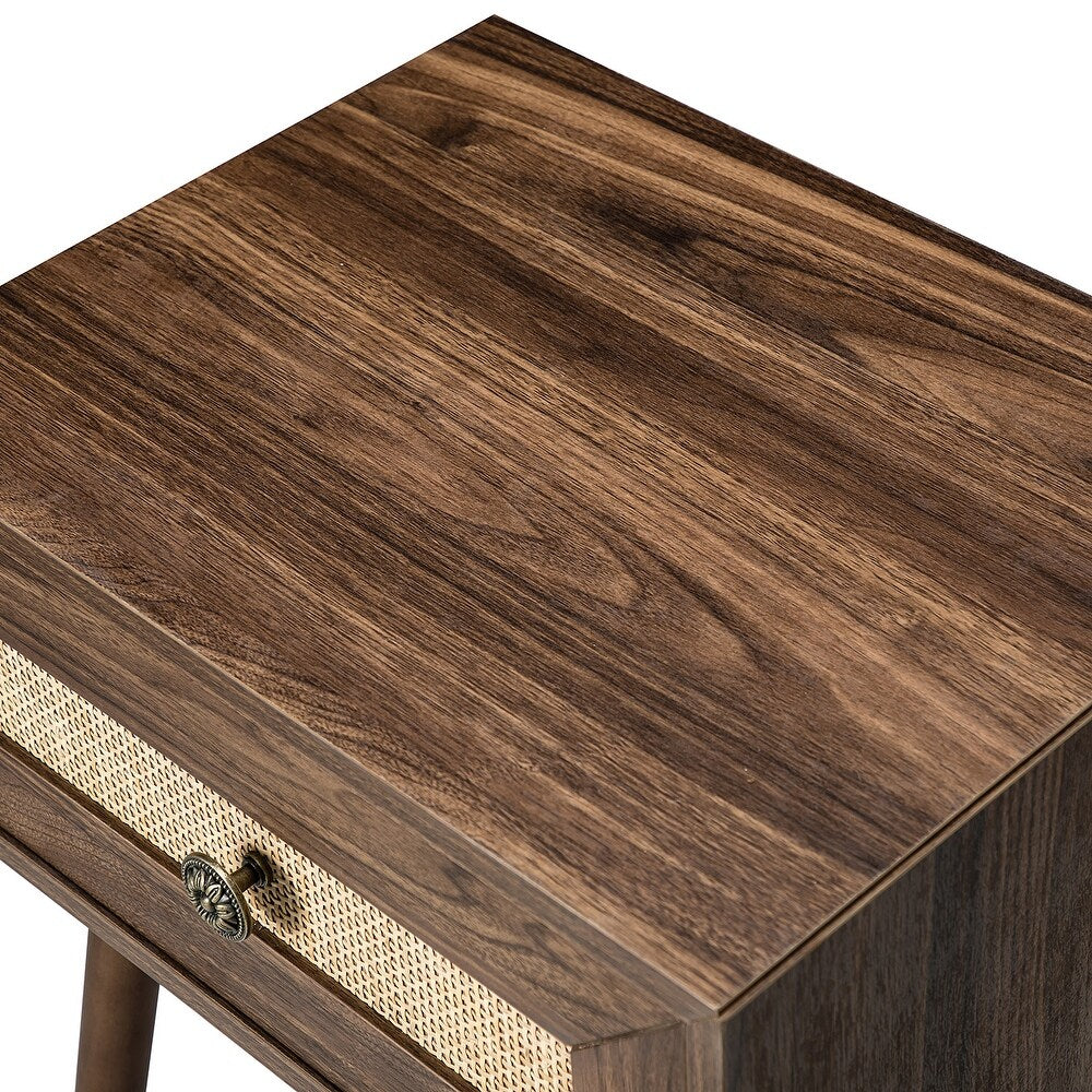 Heuneberg 1-Drawer End table with Storage