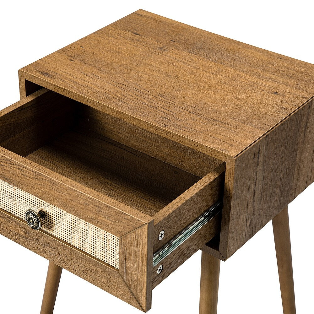 Heuneberg 1-Drawer End table with Storage