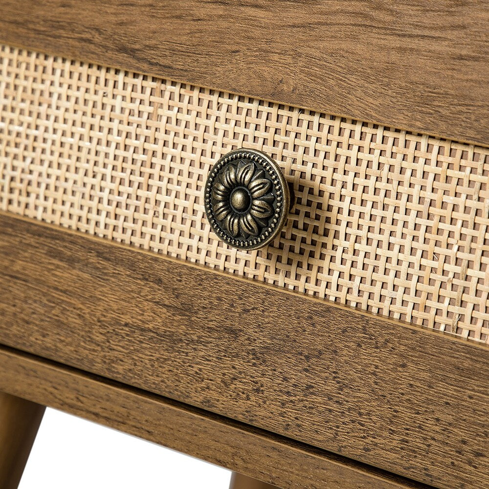 Heuneberg 1-Drawer End table with Storage