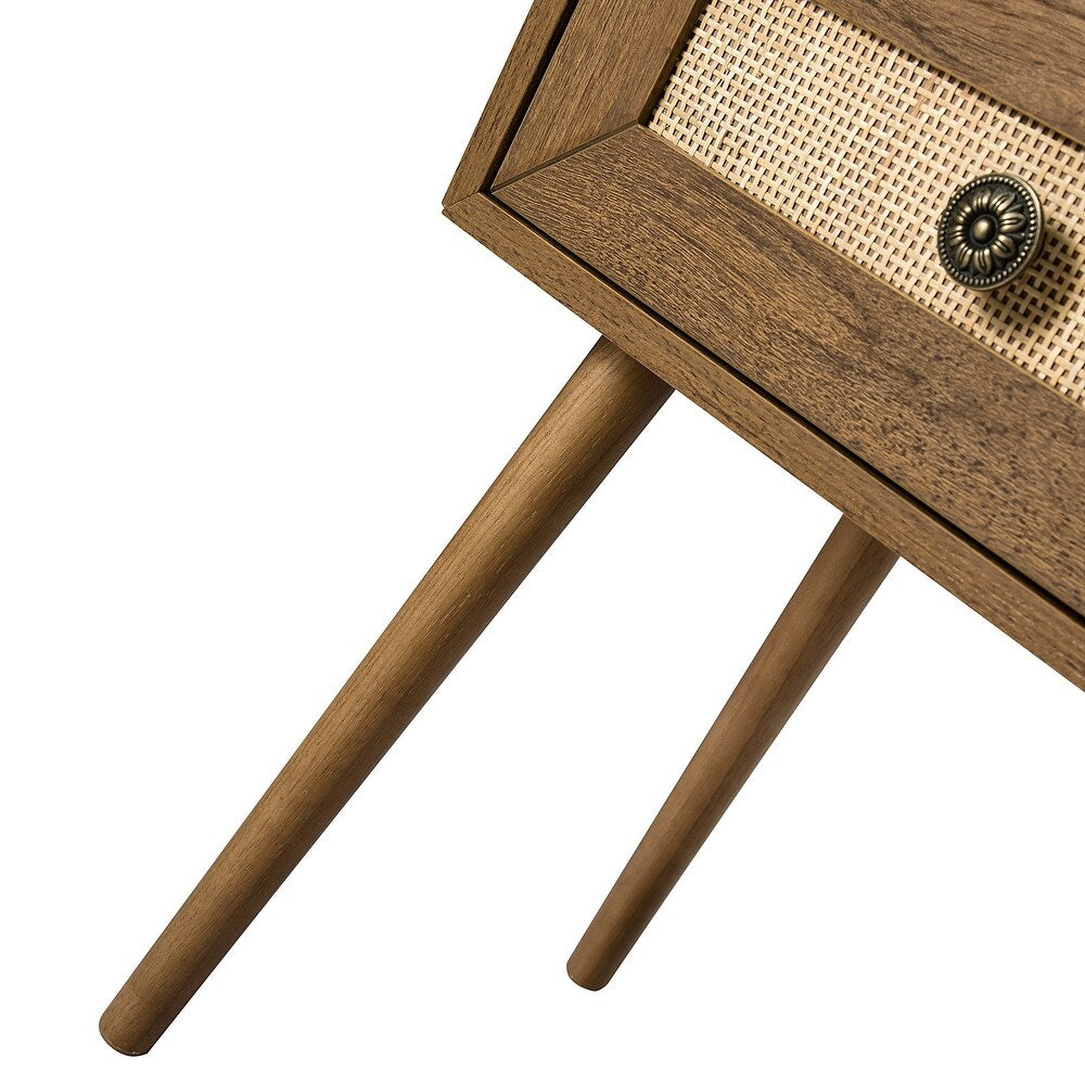 Heuneberg 1-Drawer End table with Storage