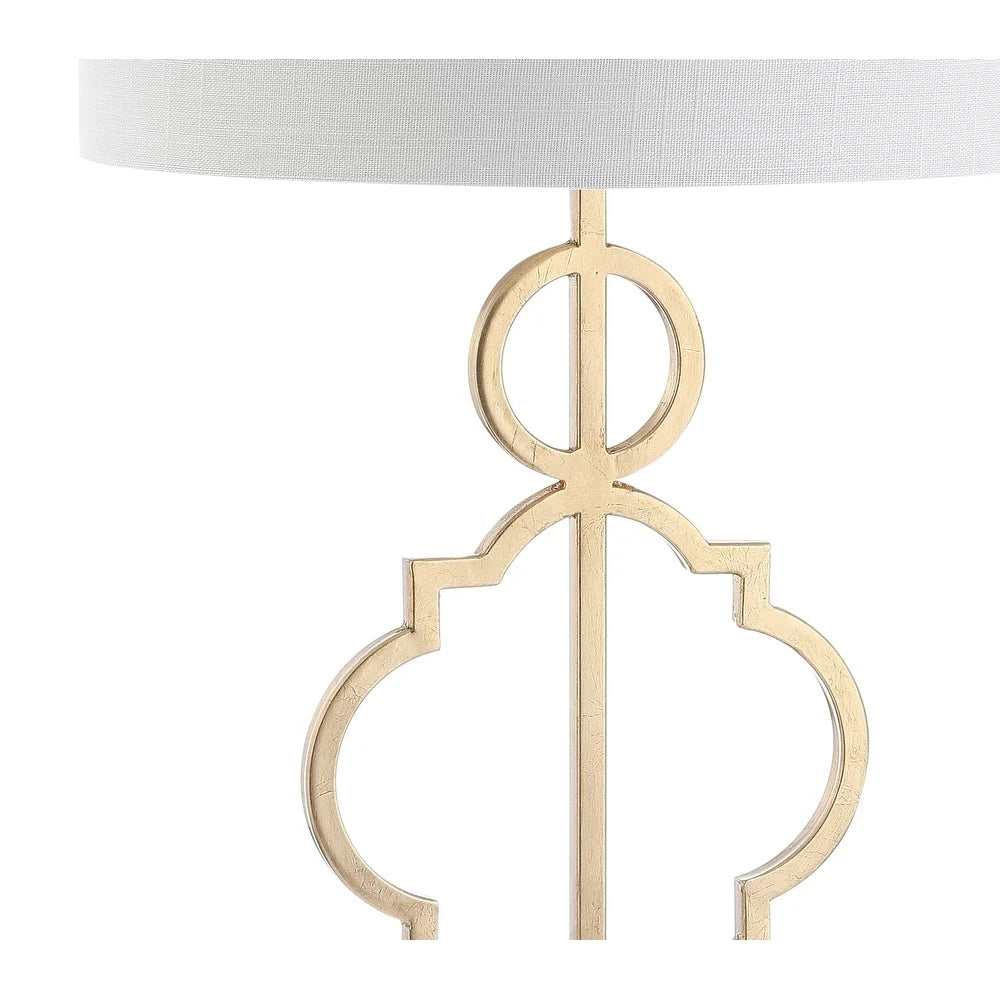 Honore 31" Metal LED Table Lamp, Gold Leaf