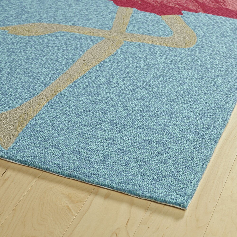 SEA ISLE COLLECTION Blue Soft Area Rug 9' X 12'