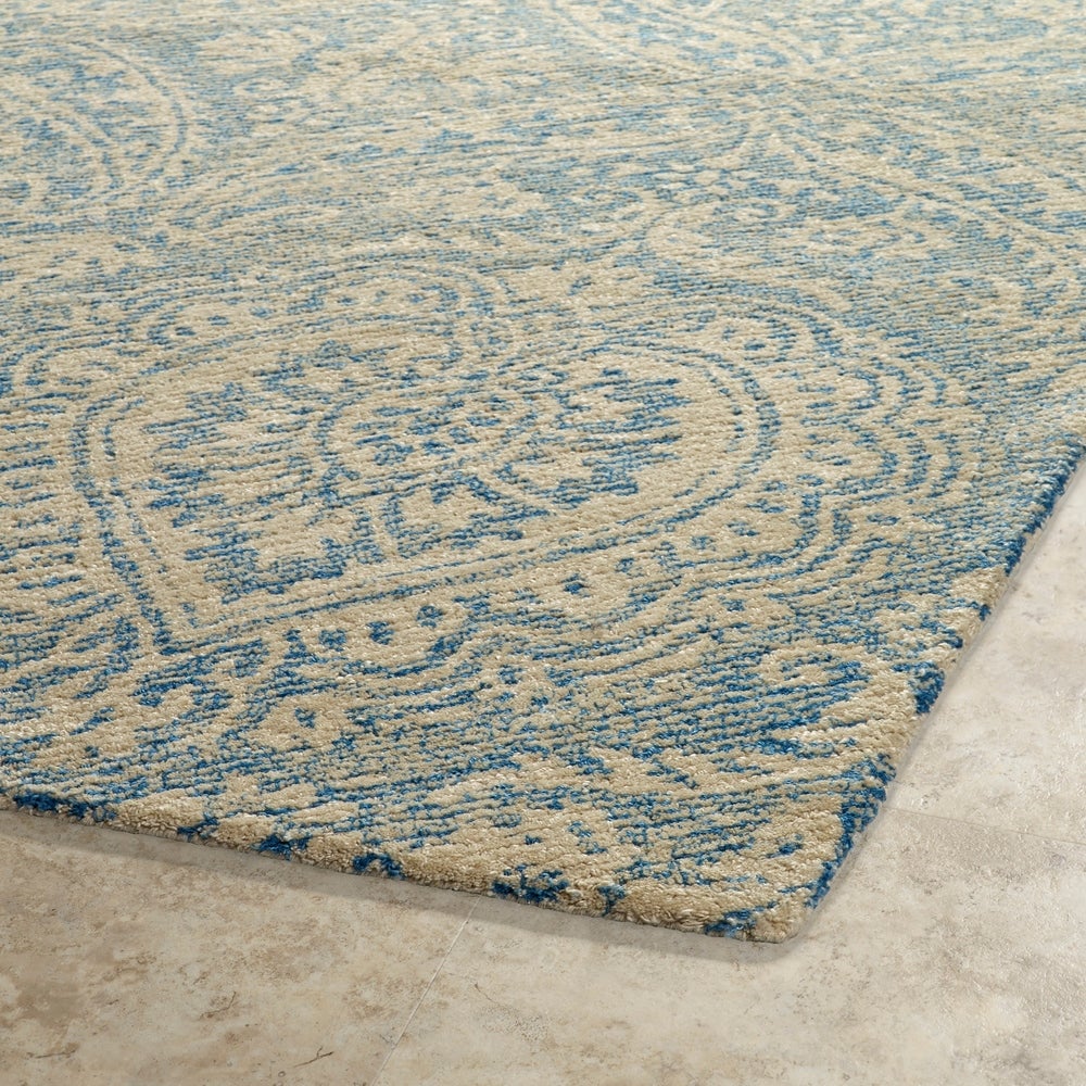 WEATHERED COLLECTION Blue Soft Area Rug