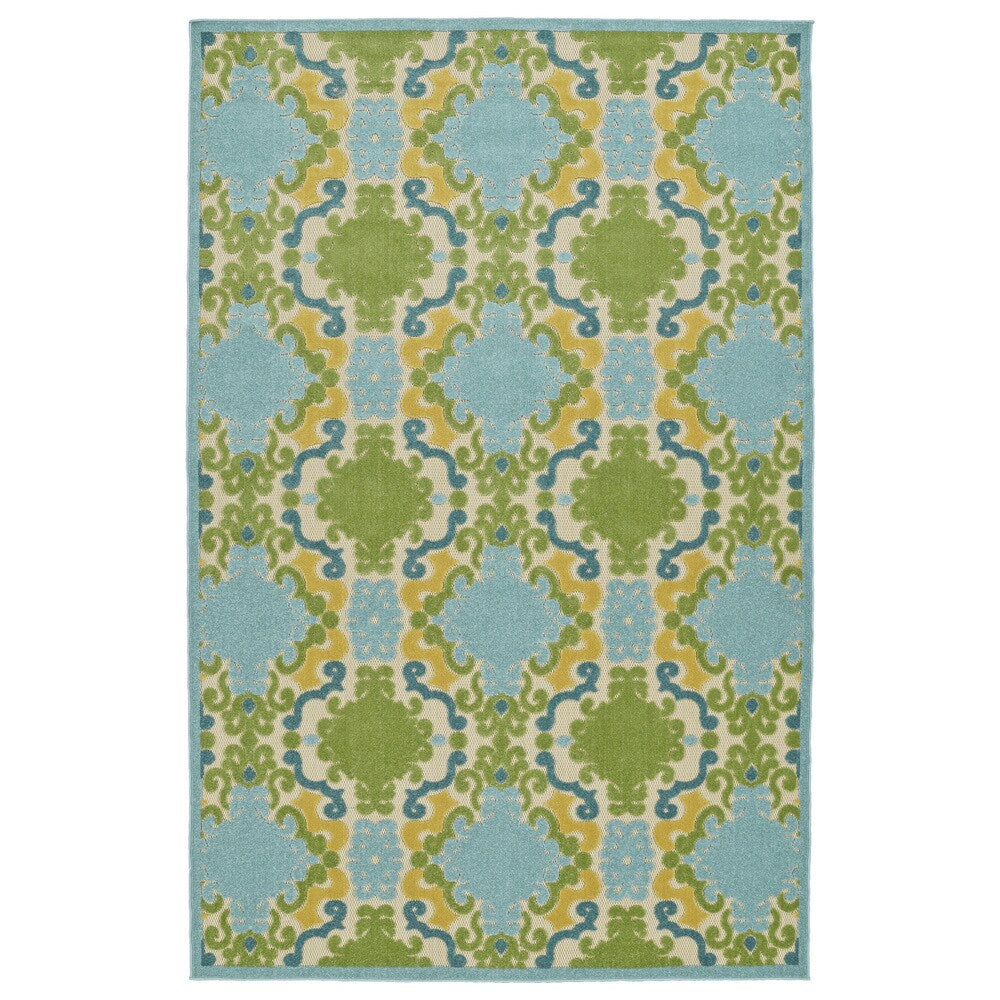 A BREATH OF FRESH AIR COLLECTION Blue Soft Area Rug