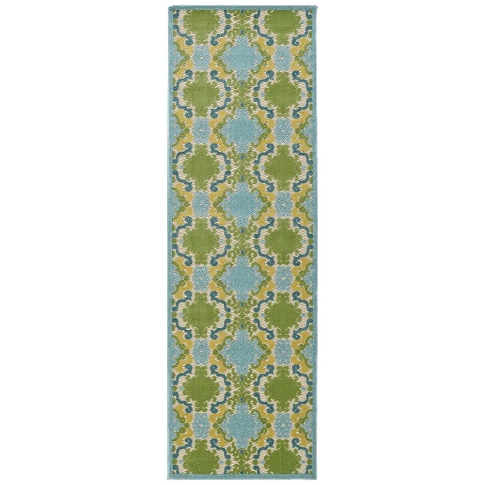 A BREATH OF FRESH AIR COLLECTION Blue Soft Area Rug