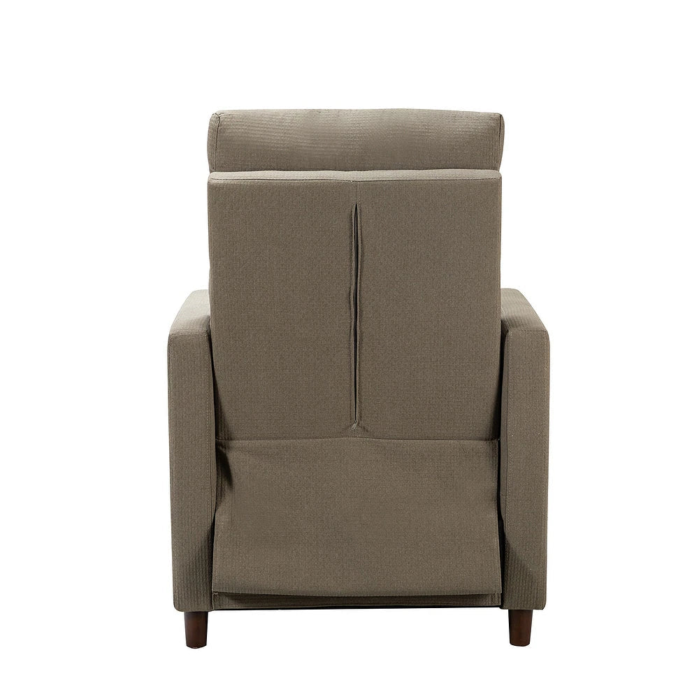 Israel Lounge Chair and Ottoman with Nailhead Trim Set of 2