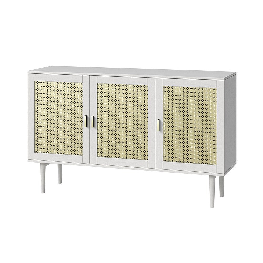 Janik 54" Modern Storage Sideboard with 2 Adjusted Shelves