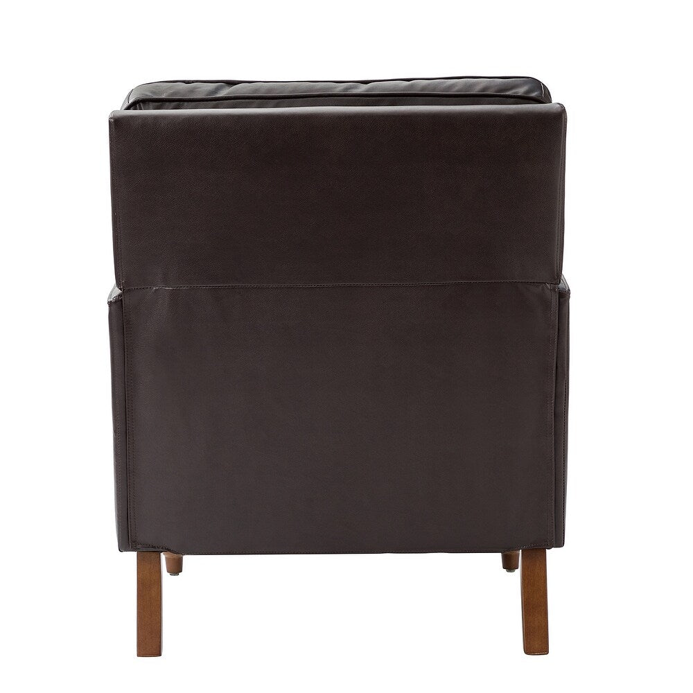 Johannes Comfy Living Room Armchair with Turned Legs