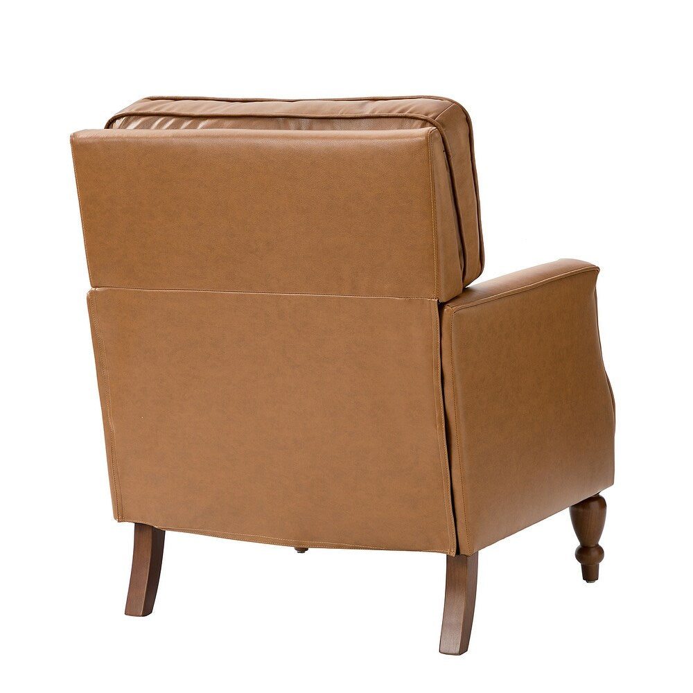 Johannes Comfy Living Room Armchair with Turned Legs