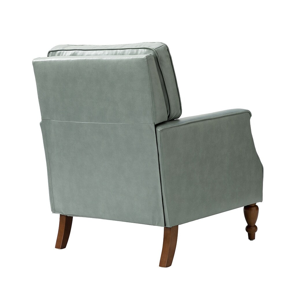 Johannes Comfy Living Room Armchair with Turned Legs