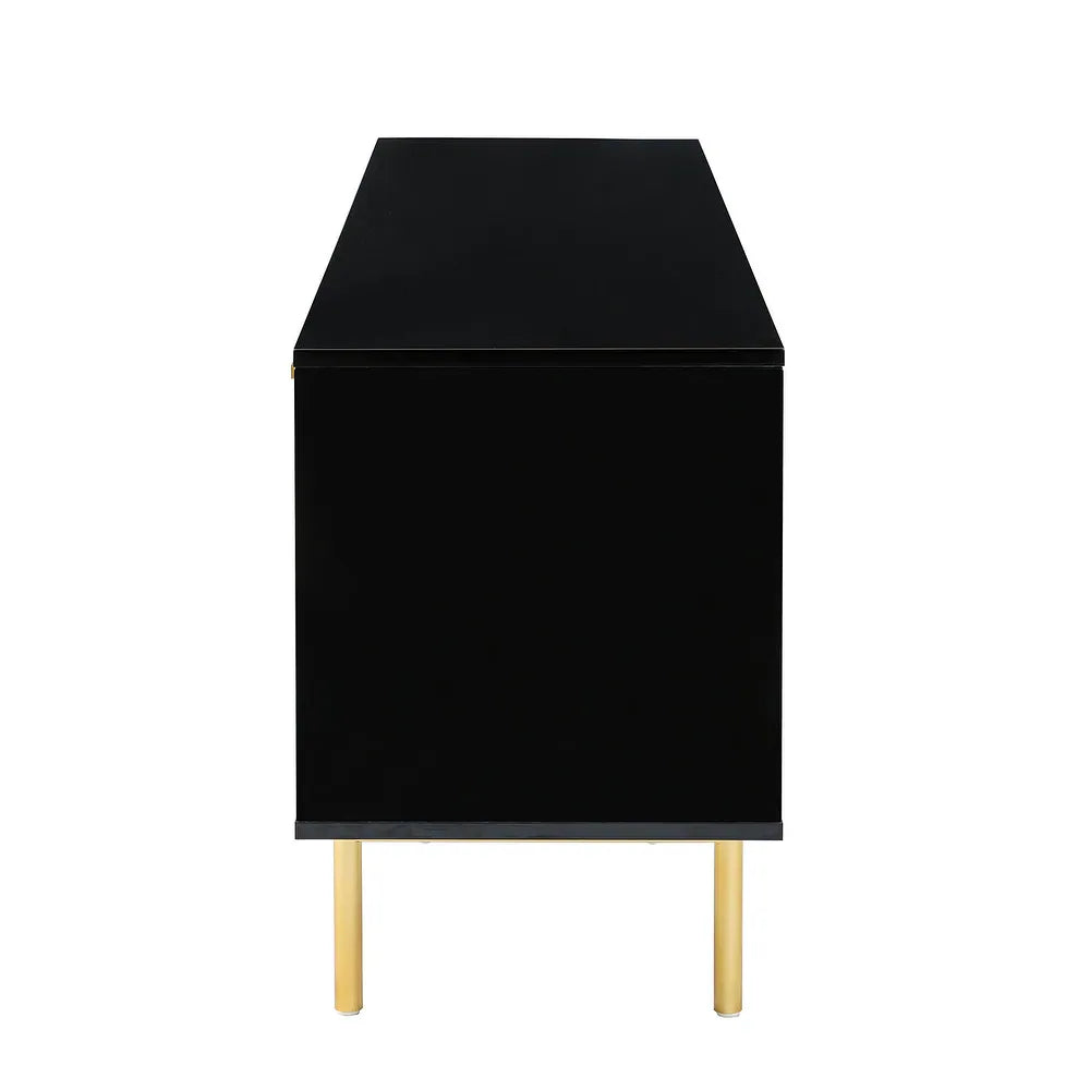 Multifunctional TV Stand for TVs up to 65" with 2 Doors
