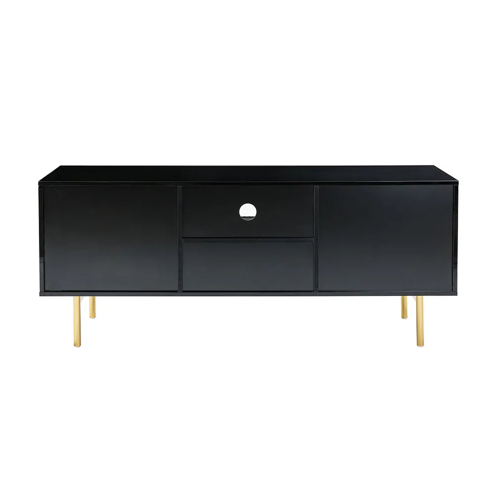 Multifunctional TV Stand for TVs up to 65" with 2 Doors