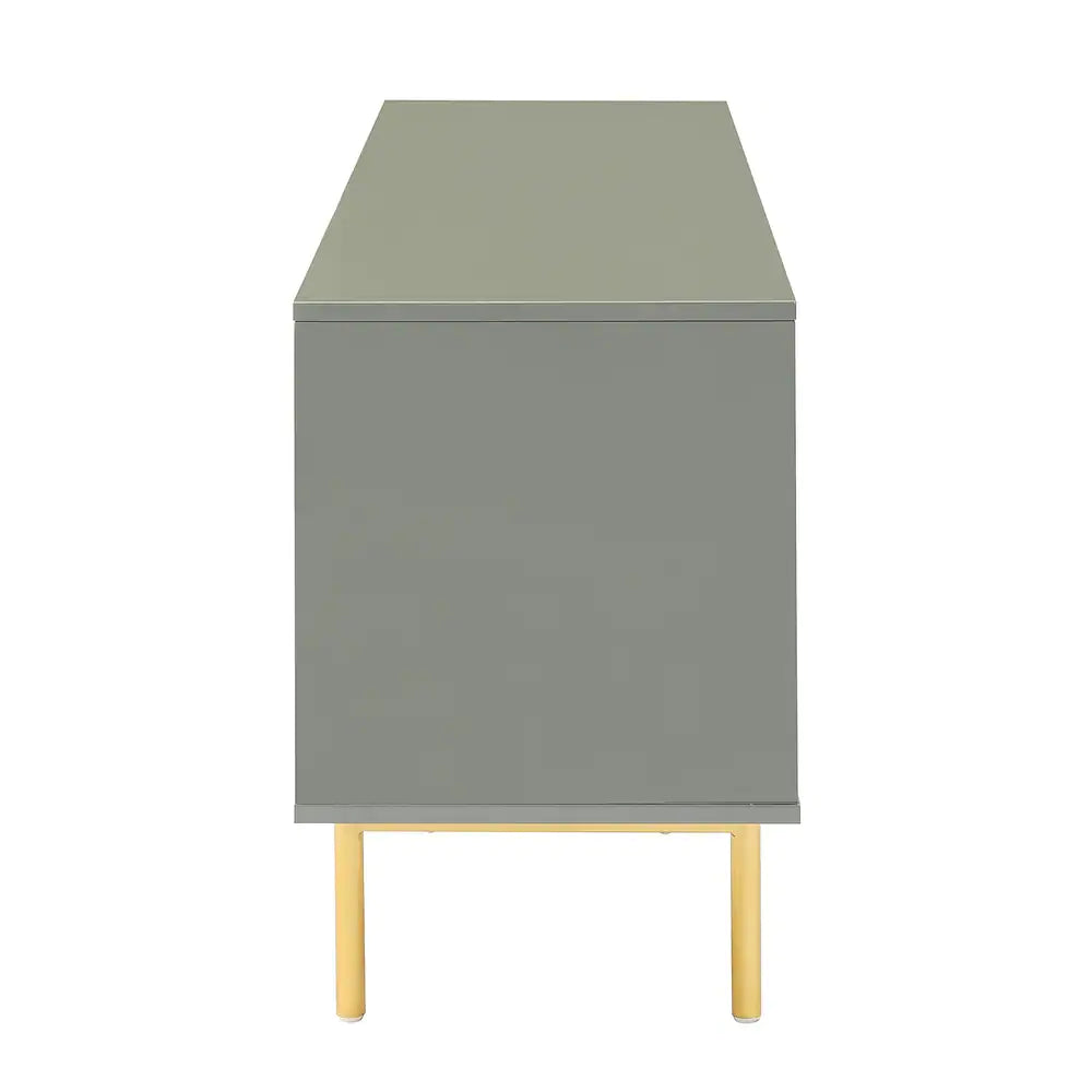 Multifunctional TV Stand for TVs up to 65" with 2 Doors