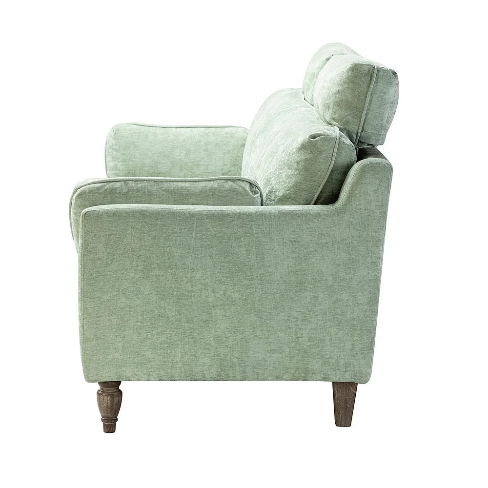Carmina Comfy 75" Sofa with Headrests