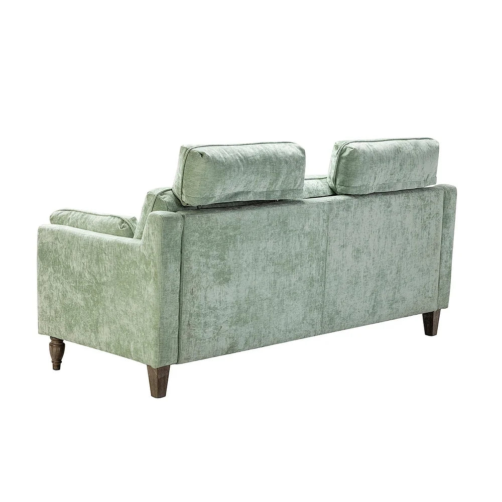 Carmina Comfy 75" Sofa with Headrests